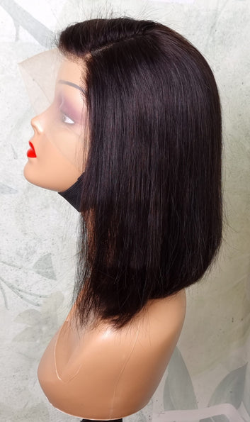 12 inch 13 x 4 Bobo Frontal Wig