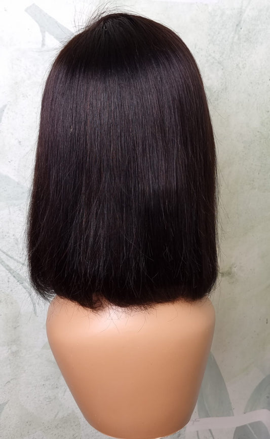 12 inch 13 x 4 Bobo Frontal Wig