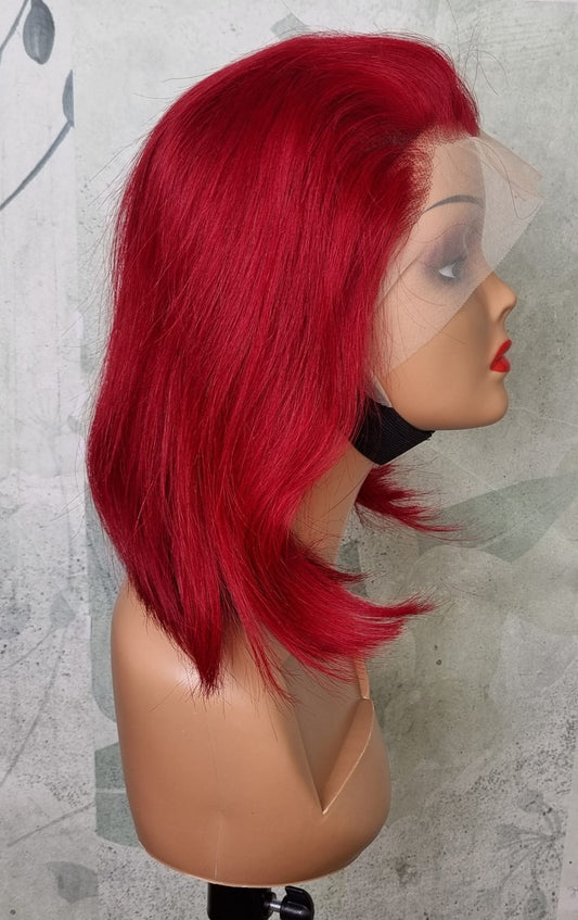 12 inch 13 x 4 Bobo Frontal Wig