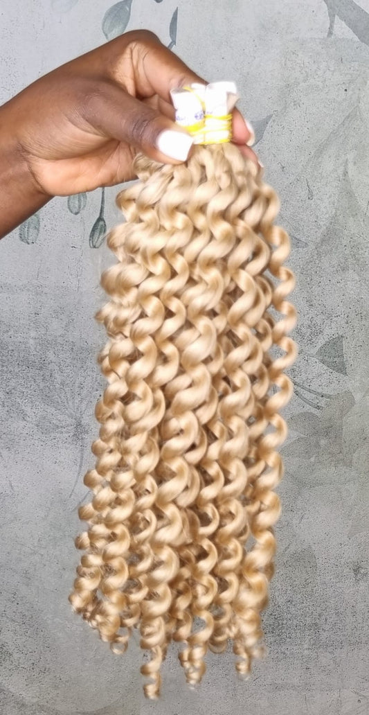 18-inch DD Deep Wave ( Bulk Hair)