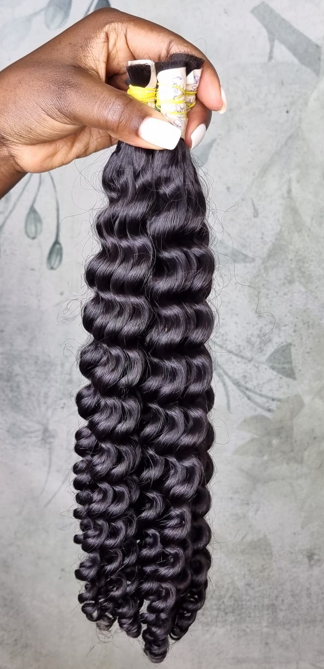 18-inch DD Deep Wave( Bulk Hair)