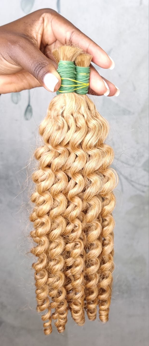 18-inch DD Deep Wave( Bulk Hair)