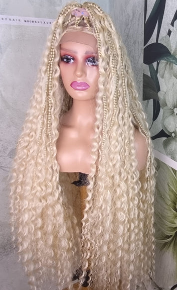 Knotless Boho Braided Wig