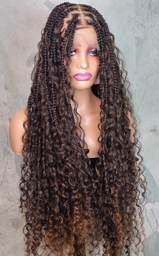 Knotless Goddess Braided Wig