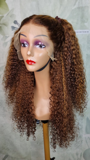 26inch 13 x 4 Pixie frontal wig