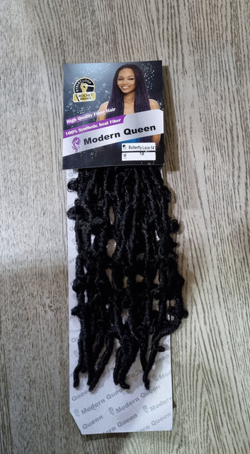 Butterfly locs 14